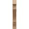 Ekena Millwork 7 1/2-in W x 46-in D x 46-in H Balboa Block Rough Cedar Woodgrain TimberThane Outlooker, Primed Tan OUTUR075X46X46BOA44RCPR - alternate 2